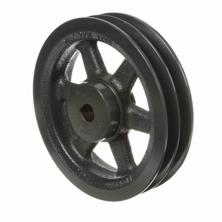 Browning 2 Groove Cast Iron Fhp - Finished Bore Sheave, 2BK80X3/4 2BK80X3/4